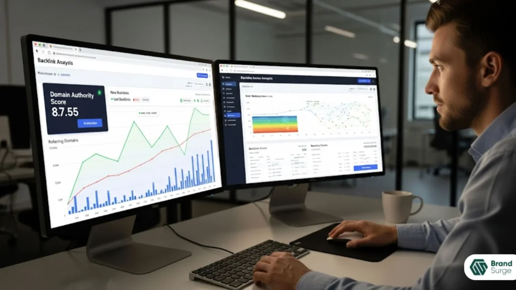 Which platform excels in backlink analysis?